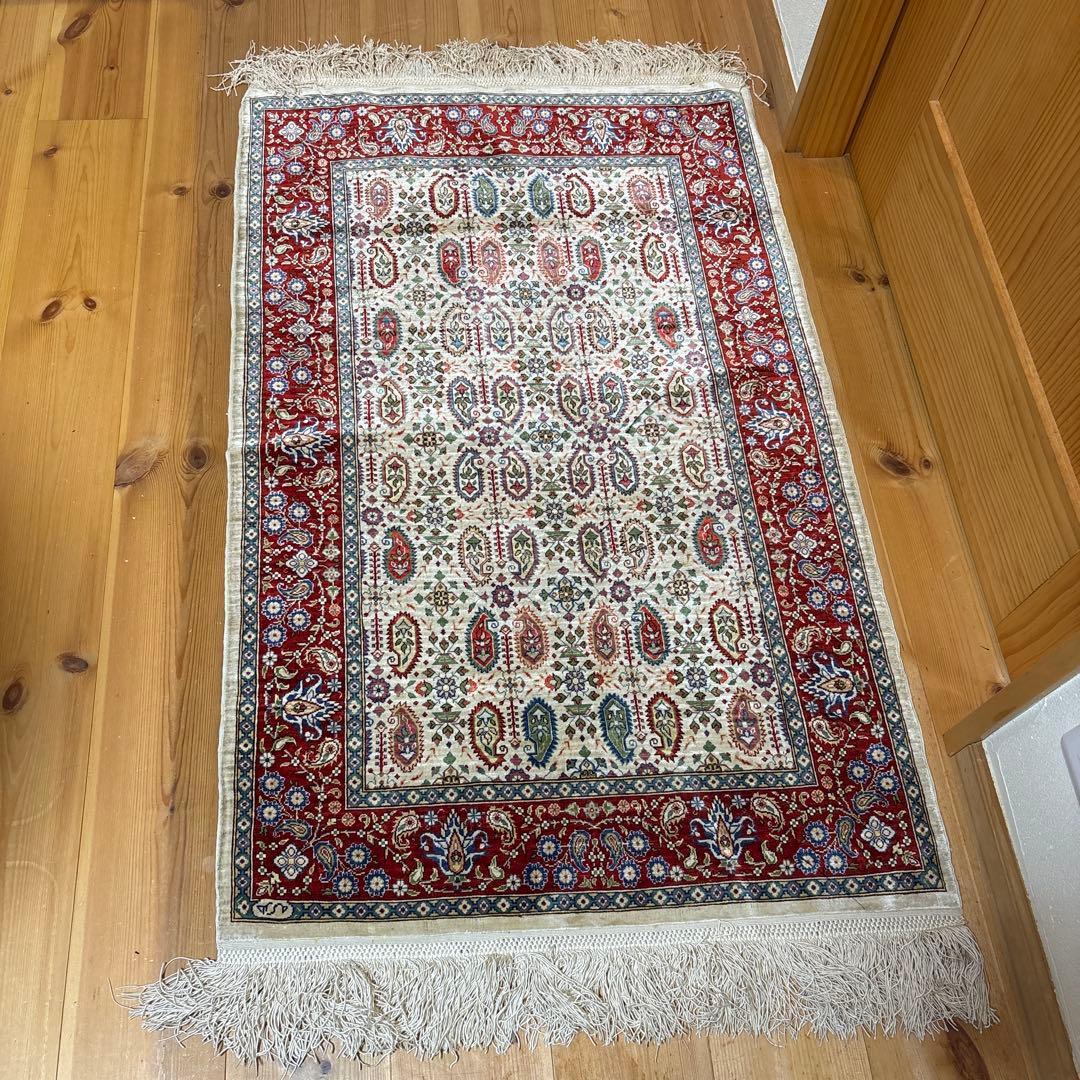 ペルシャ絨毯★ ギャッベ★ペイズリー模様