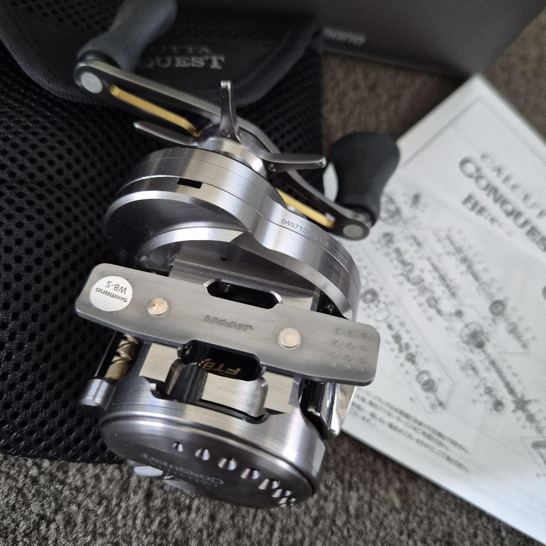 23CALCUTTA CONQUEST BFS XG ベイトリール