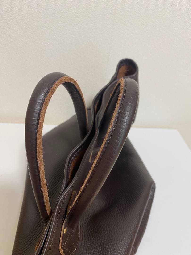 【美品】　ヤングアンドオルセン　トートバッグ　茶　こげ茶　Y&O