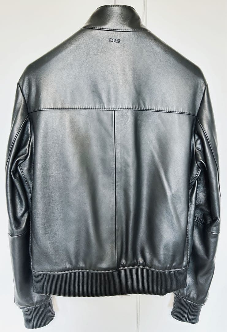 『新品タグ付』BOSS レザージャケット