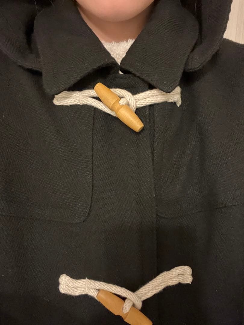 FREAK'S STORE ブラック ダッフルコート