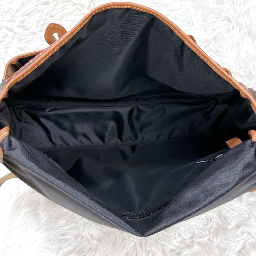 ✨美品 ハンティングワールド バチュークロス ブラック ショルダーバッグ