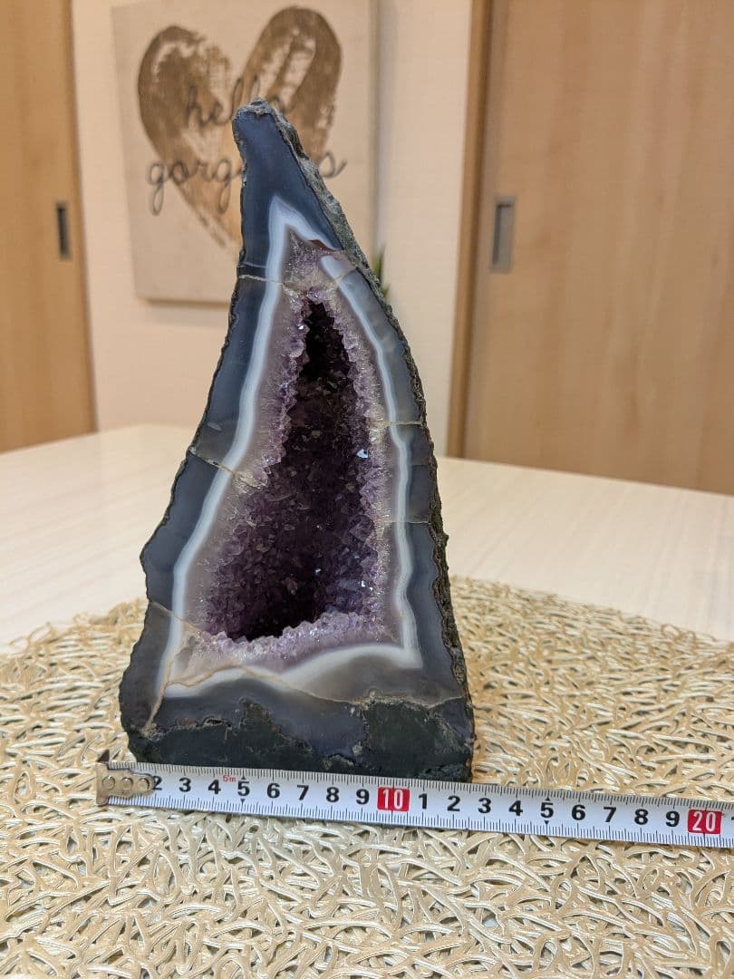 アメジストクラスター　ドーム型　 約20cm