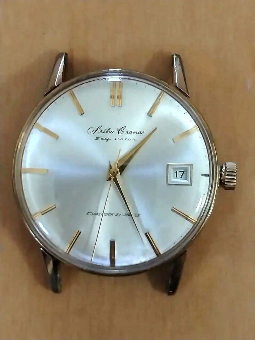 セイコークロノス（手巻き・稼働品）