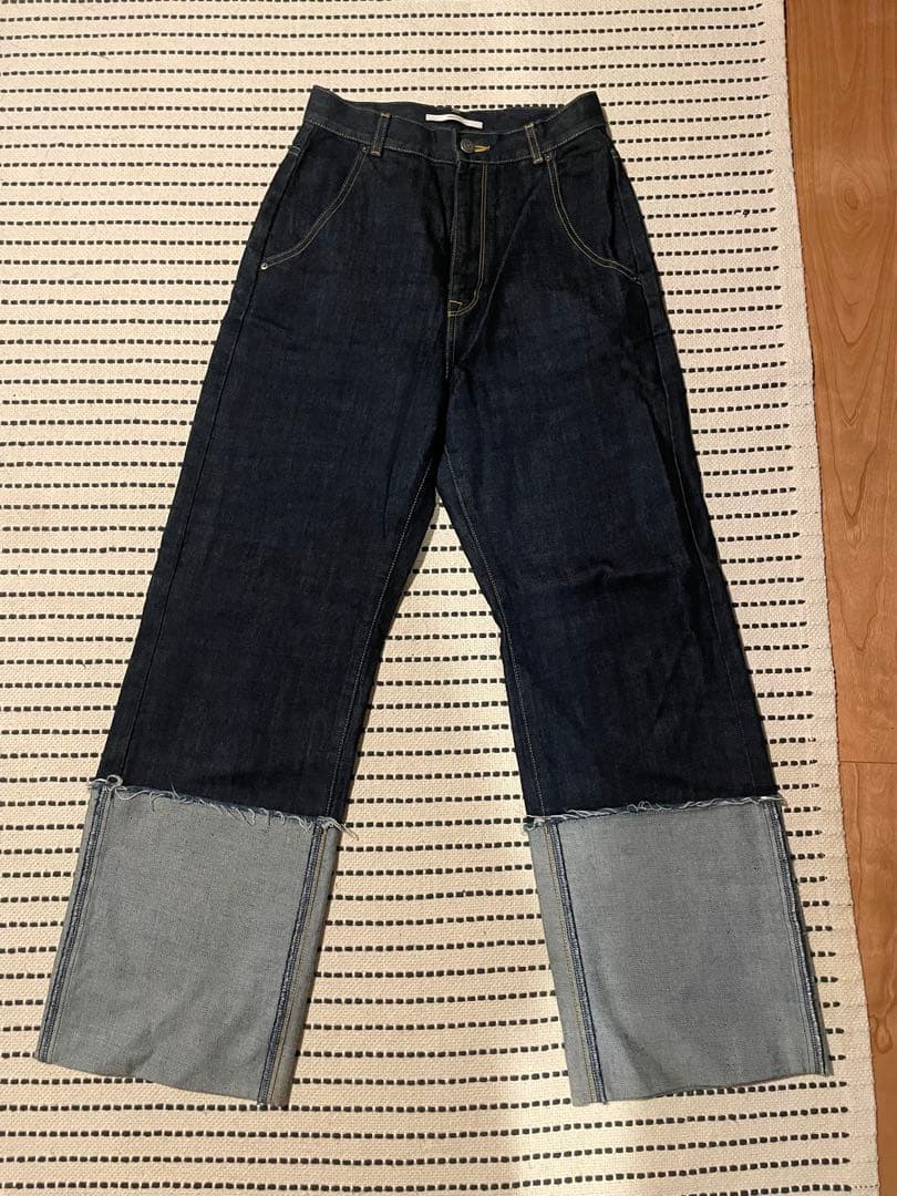 【美品】MECRE ロールアップデニム M