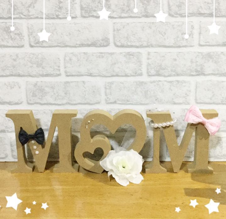 miku様確認用♡ウェディングバージョン・イニシャルオブジェ