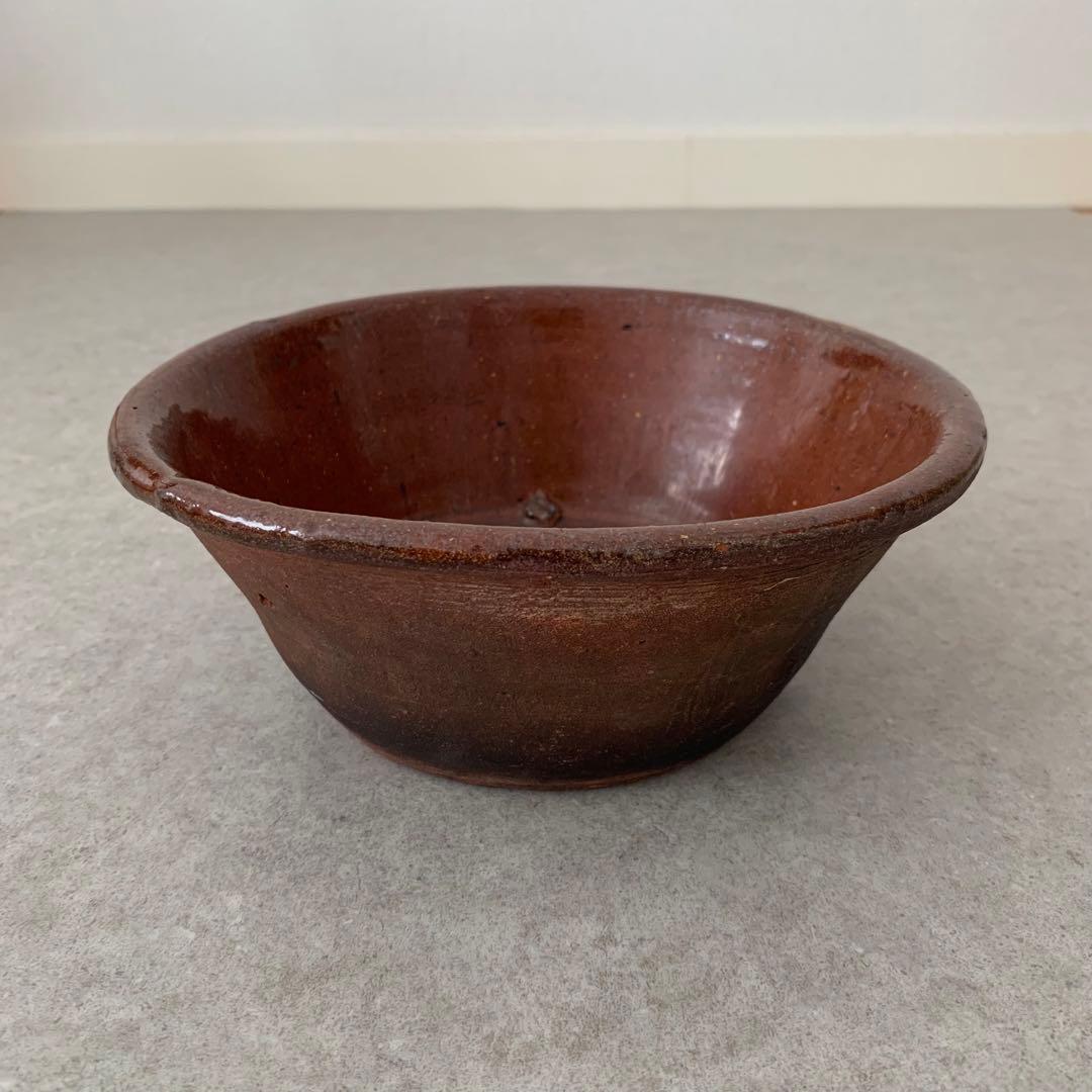 【値下げ】レッドウェア ヴィンテージボウル 古道具