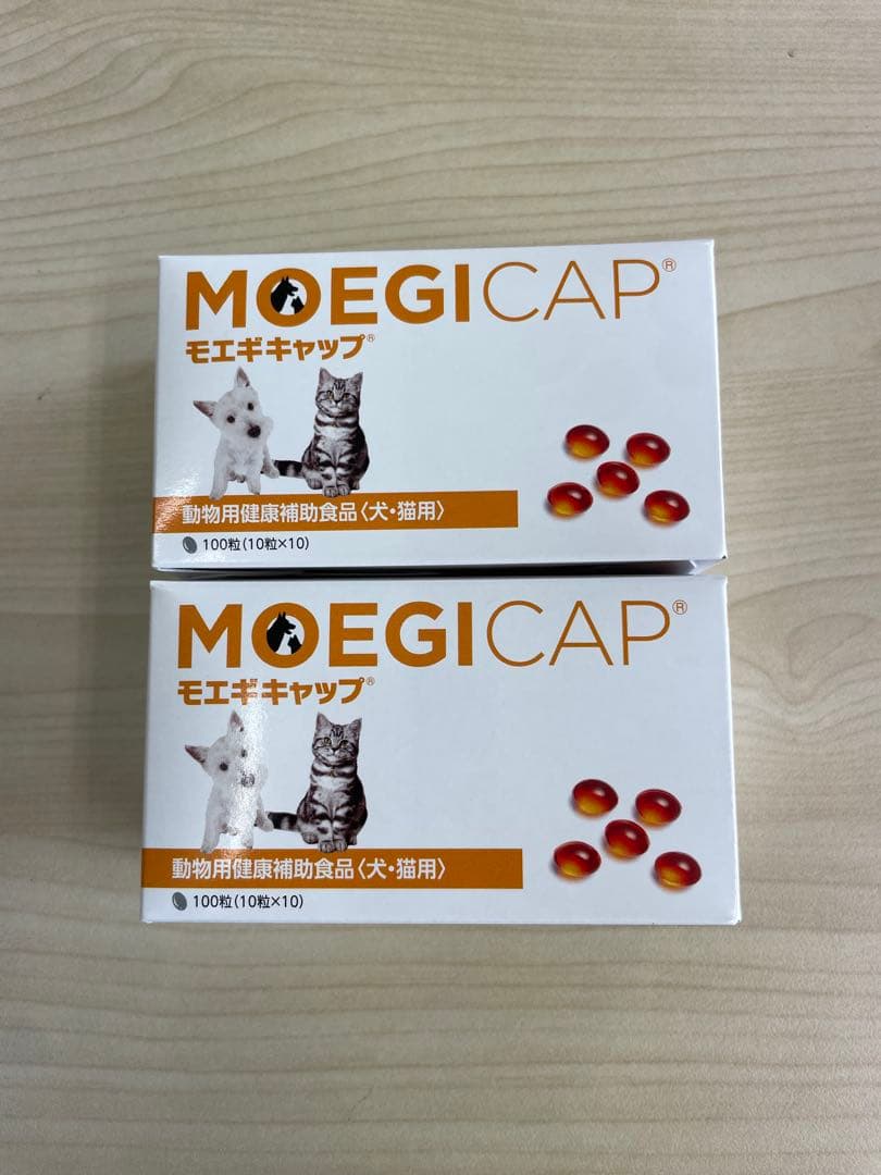 モエギキャップ 100粒 犬・猫用 4箱セット