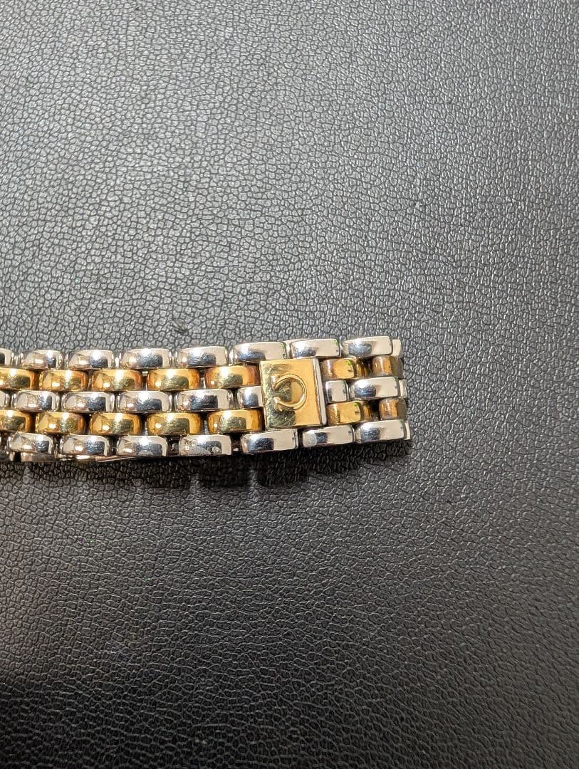 OMEGA De Ville ゴールド シルバー 腕時計 不動