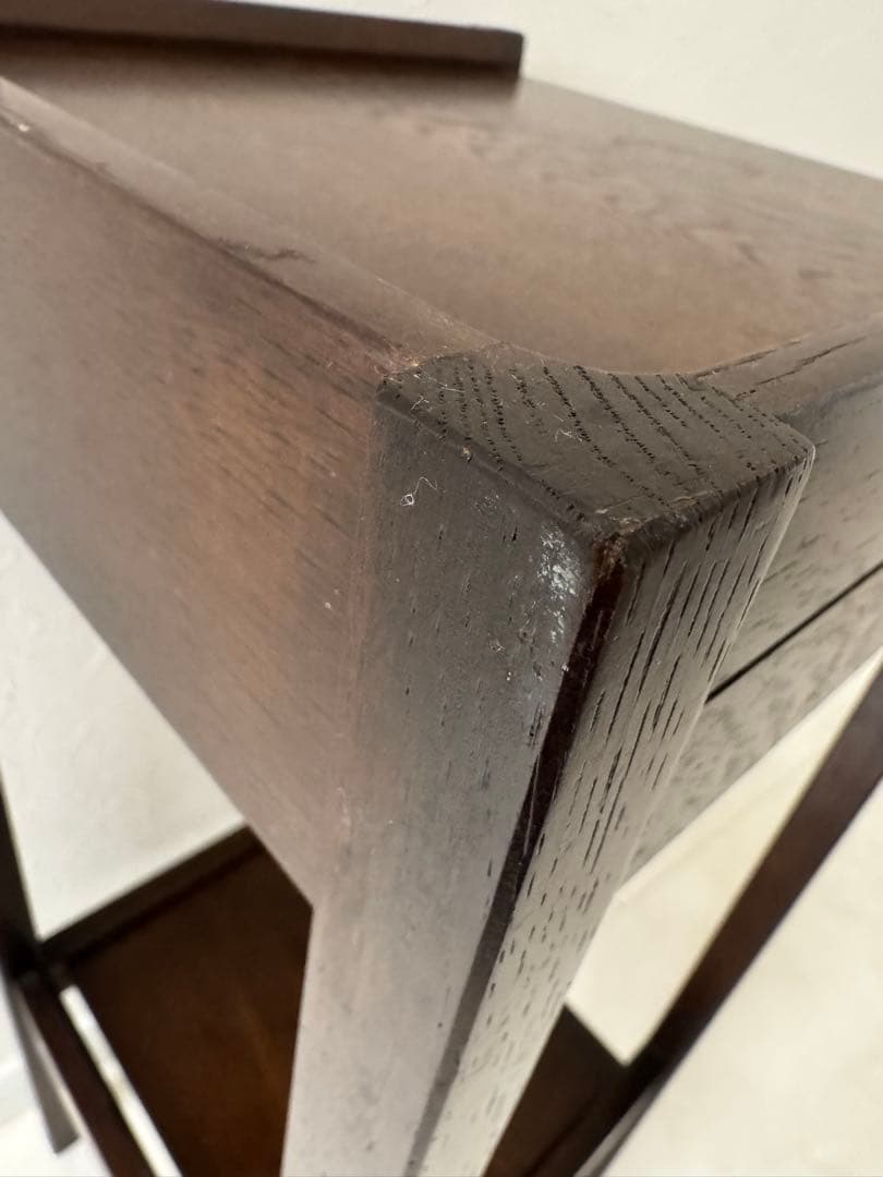 カリモク　電話台　花台　サイドテーブル　小物置き　生け花