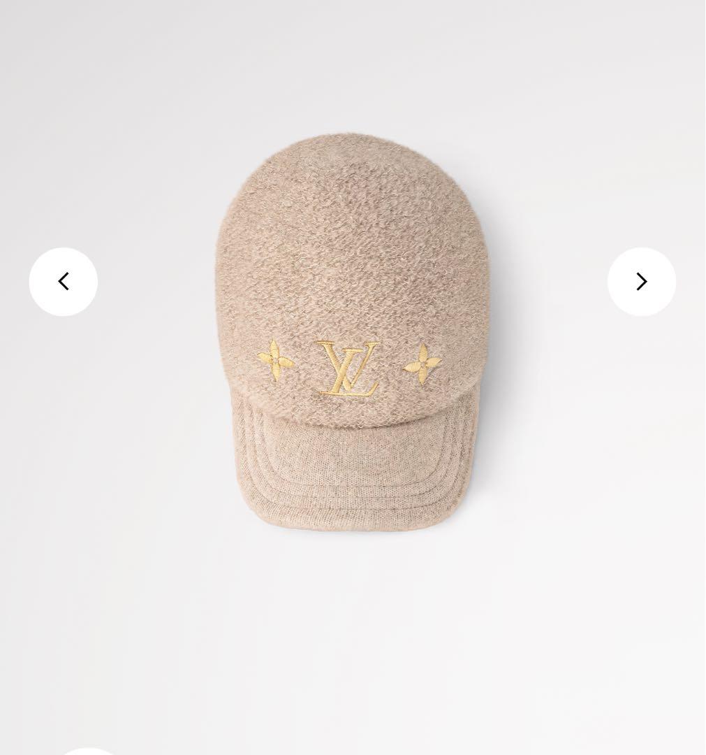 【新品】LOUIS VUITTON キャップ・ウールグラム ベージュ