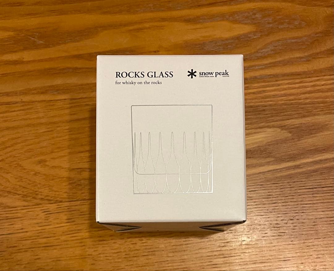 スノーピーク★ロックグラス★新品