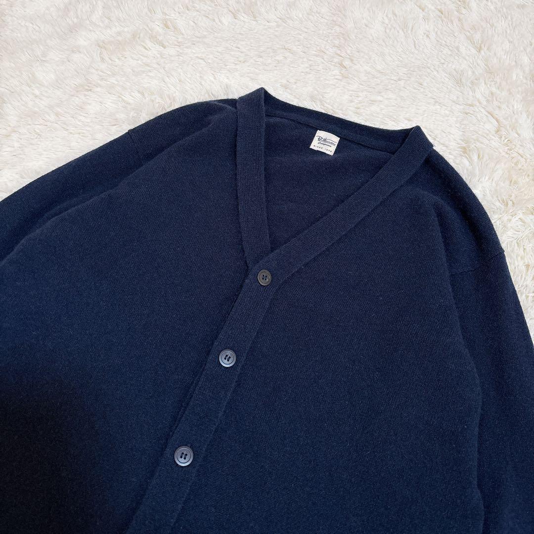 ロンハーマン 高級 カシミヤ100% カーディガン エルボーパッチ