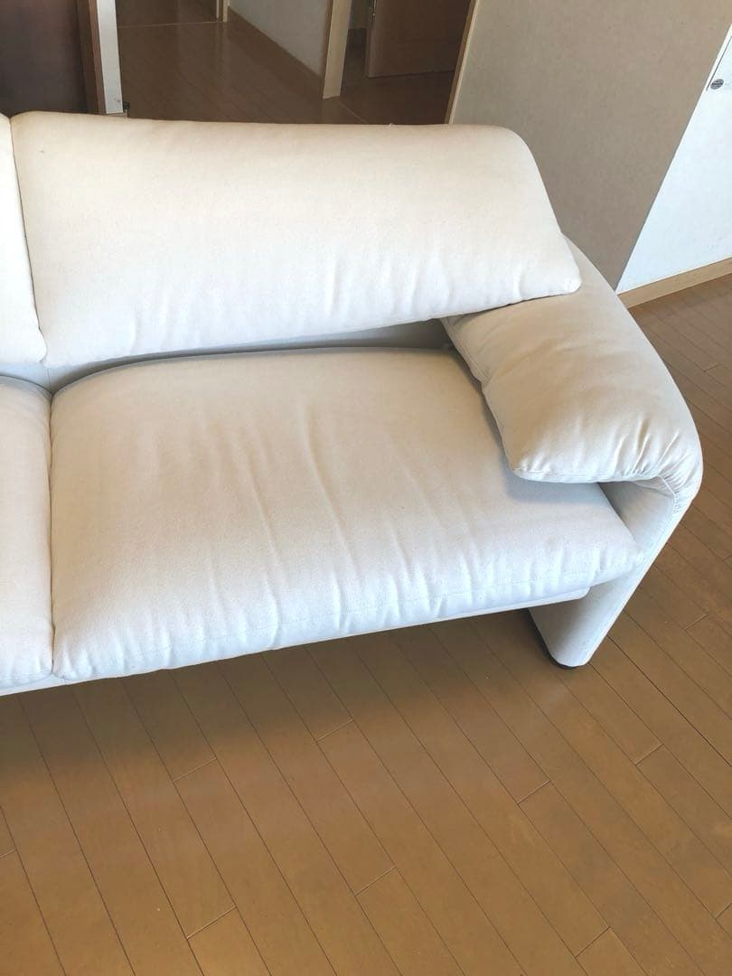 カッシーナ マラルンガ Cassina 2人掛けワイドソファ