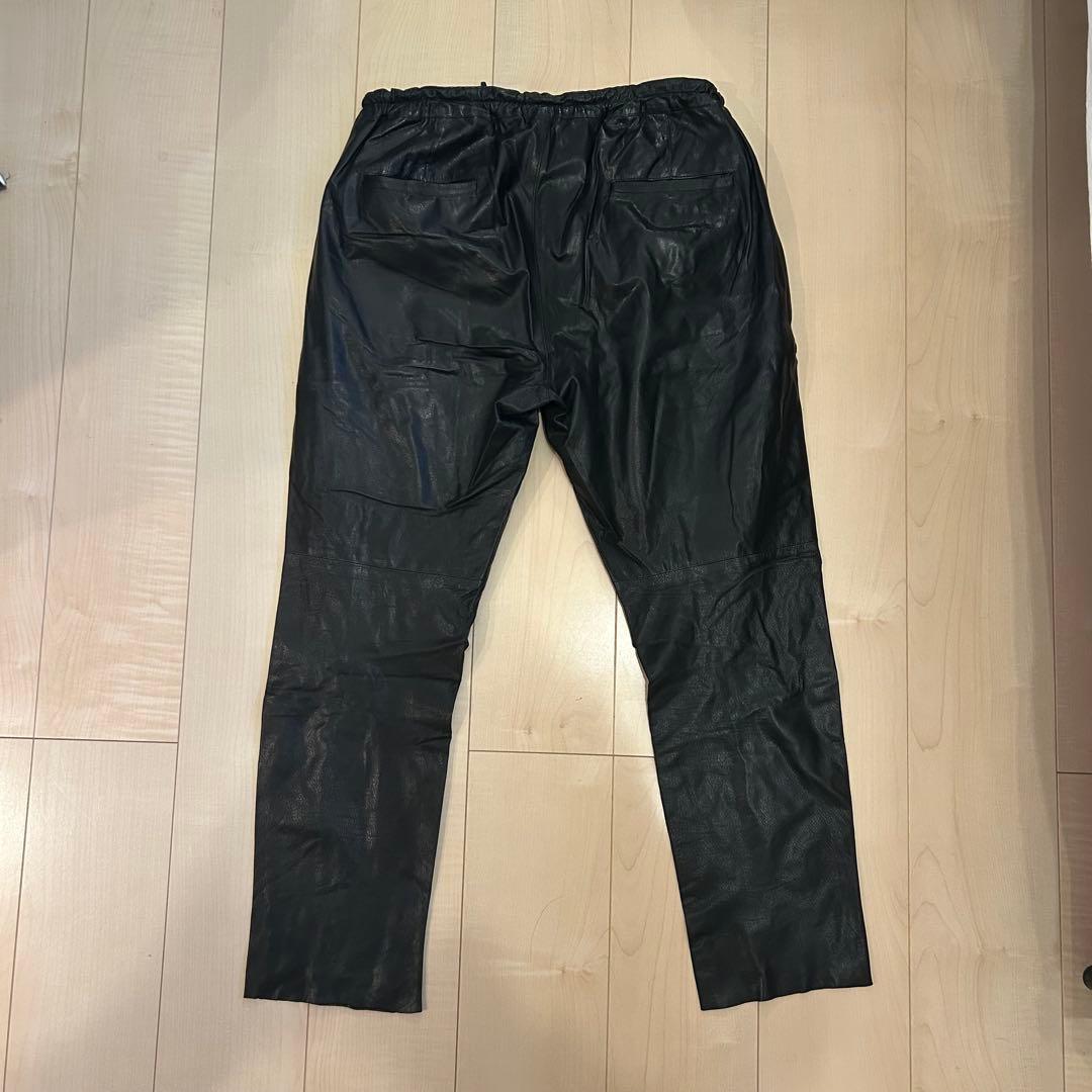【UNUSED】希少レザーパンツ　サイズ3