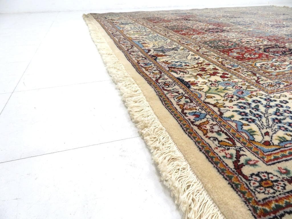 展示品　ペルシャ絨毯　ムード　絨毯　カーペット　大判　高級　ラグ
