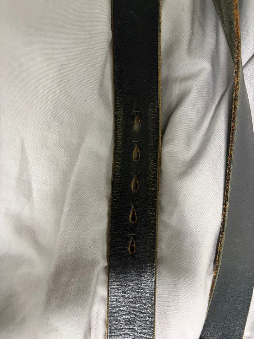 291295 革ベルト シルバー　銀　sv950刻印　バックル