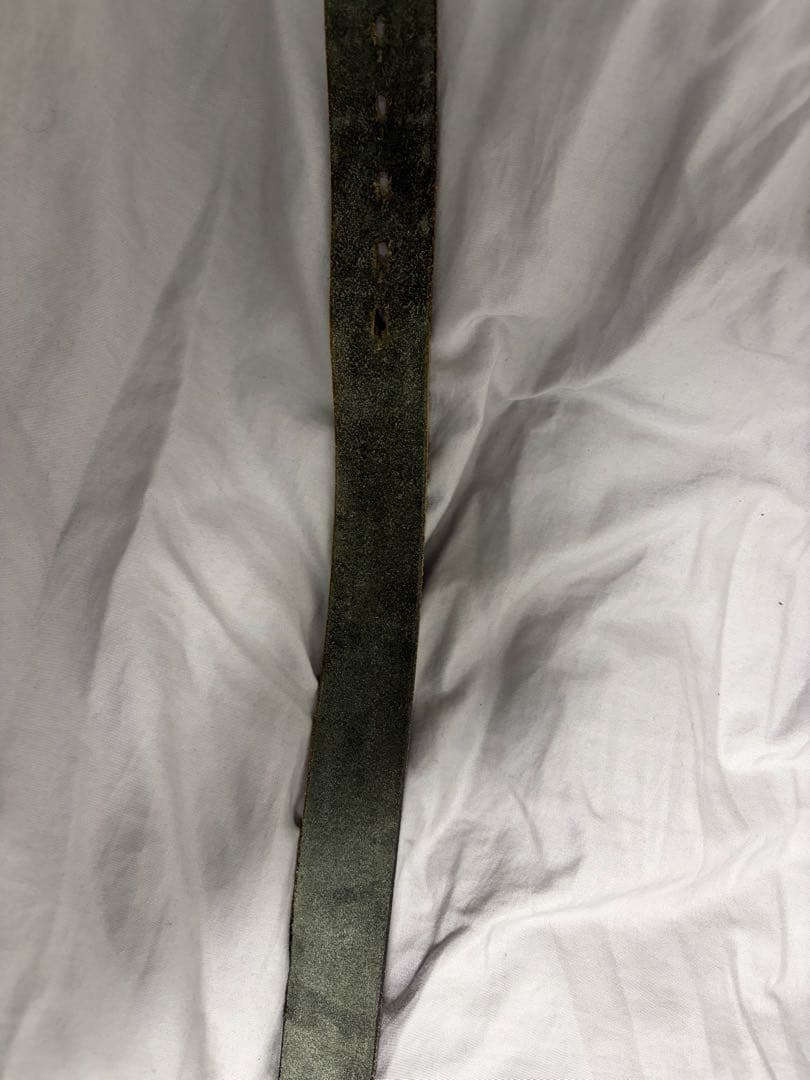 291295 革ベルト シルバー　銀　sv950刻印　バックル