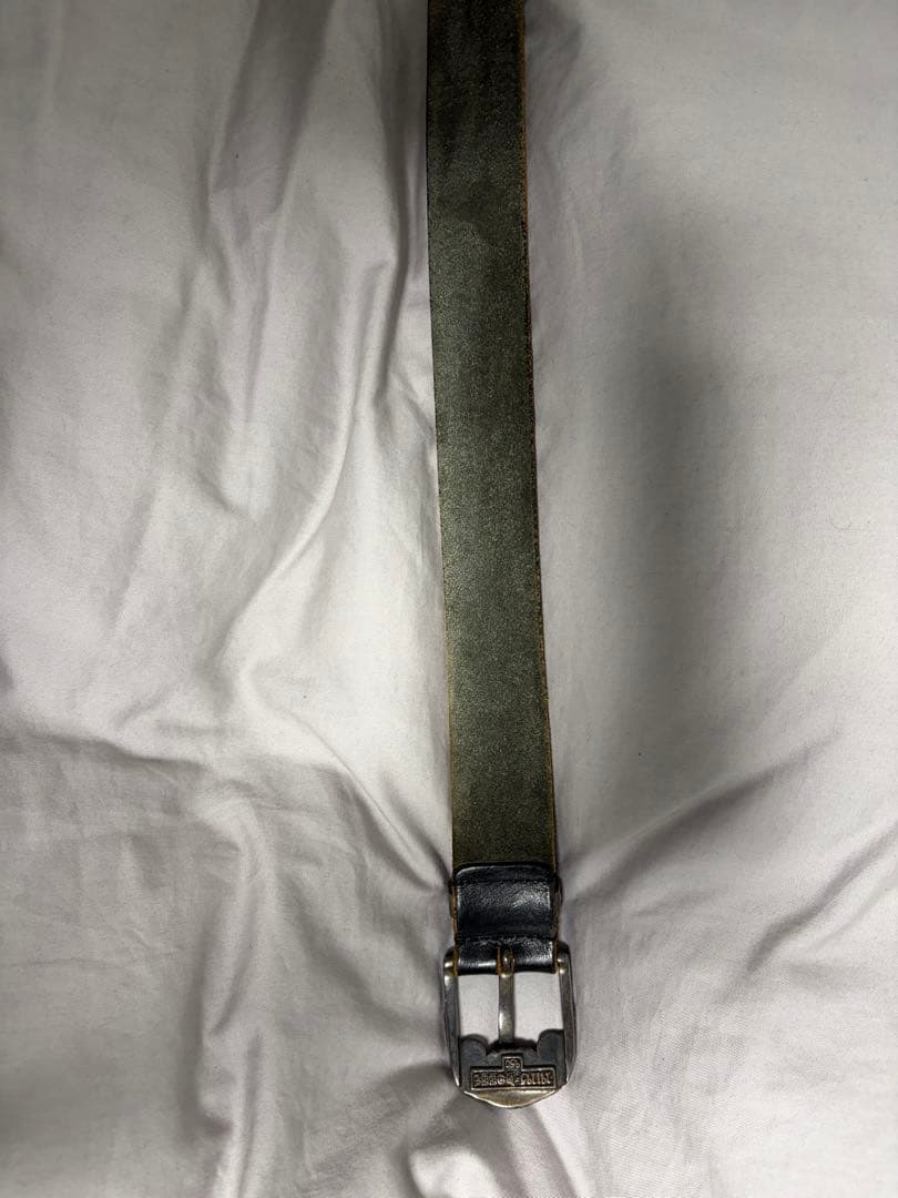 291295 革ベルト シルバー　銀　sv950刻印　バックル