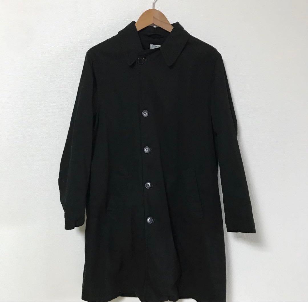 okSlow ブラック ステンカラーコート
