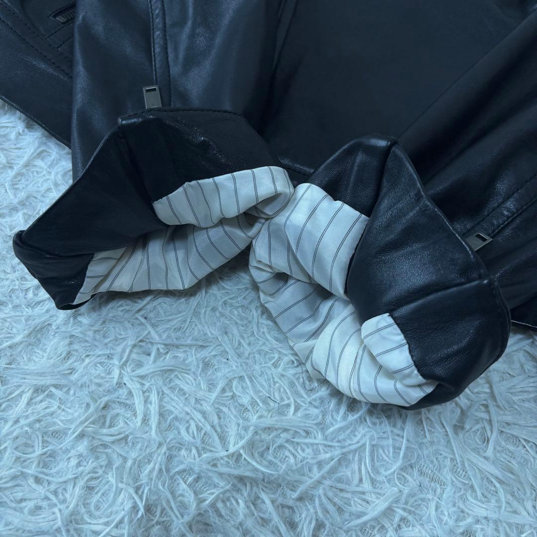 MaxMara✨未使用級　ダブルライダース　ラムレザー　ダブルジップ　現行タグ