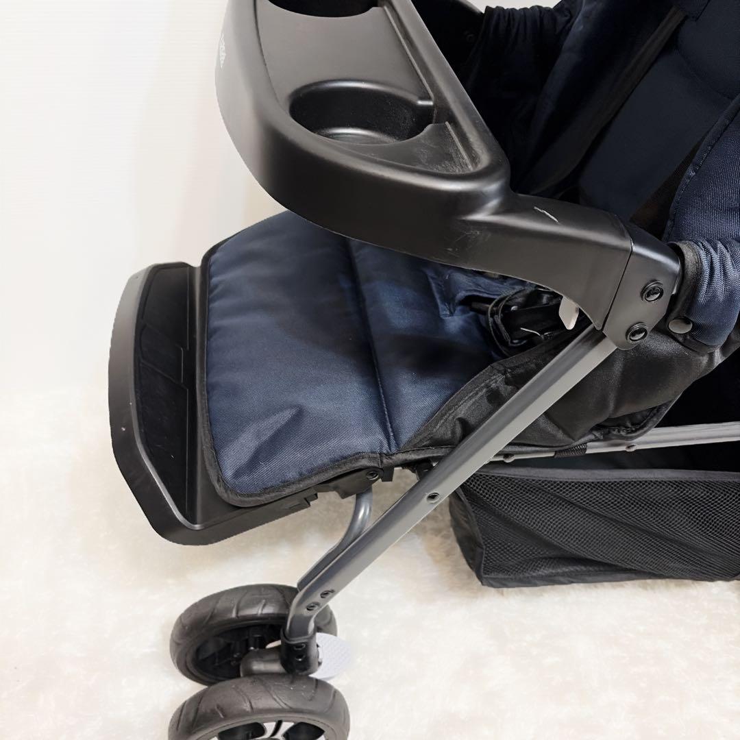 美品　カトージ　2人でゴー 縦型 スリム　2人乗りベビーカー　双子