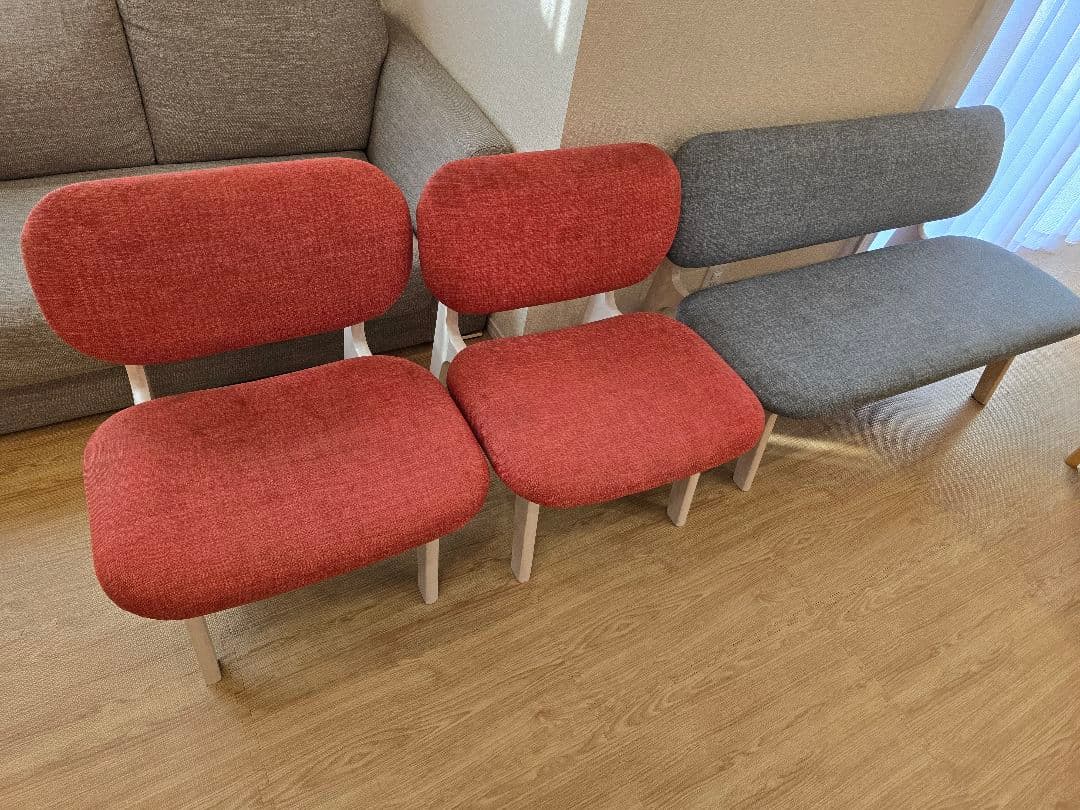 ※直接取引限定※ニトリ　ダイニングチェア　リラックスワイド3点セット