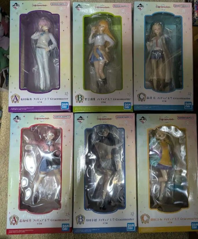 一番くじ　学園アイドルマスター1/7スケールフィギュア6点セット