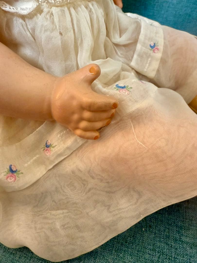 エファンビー 女の子 フラーティアイ コンポジションドール アンティークドール