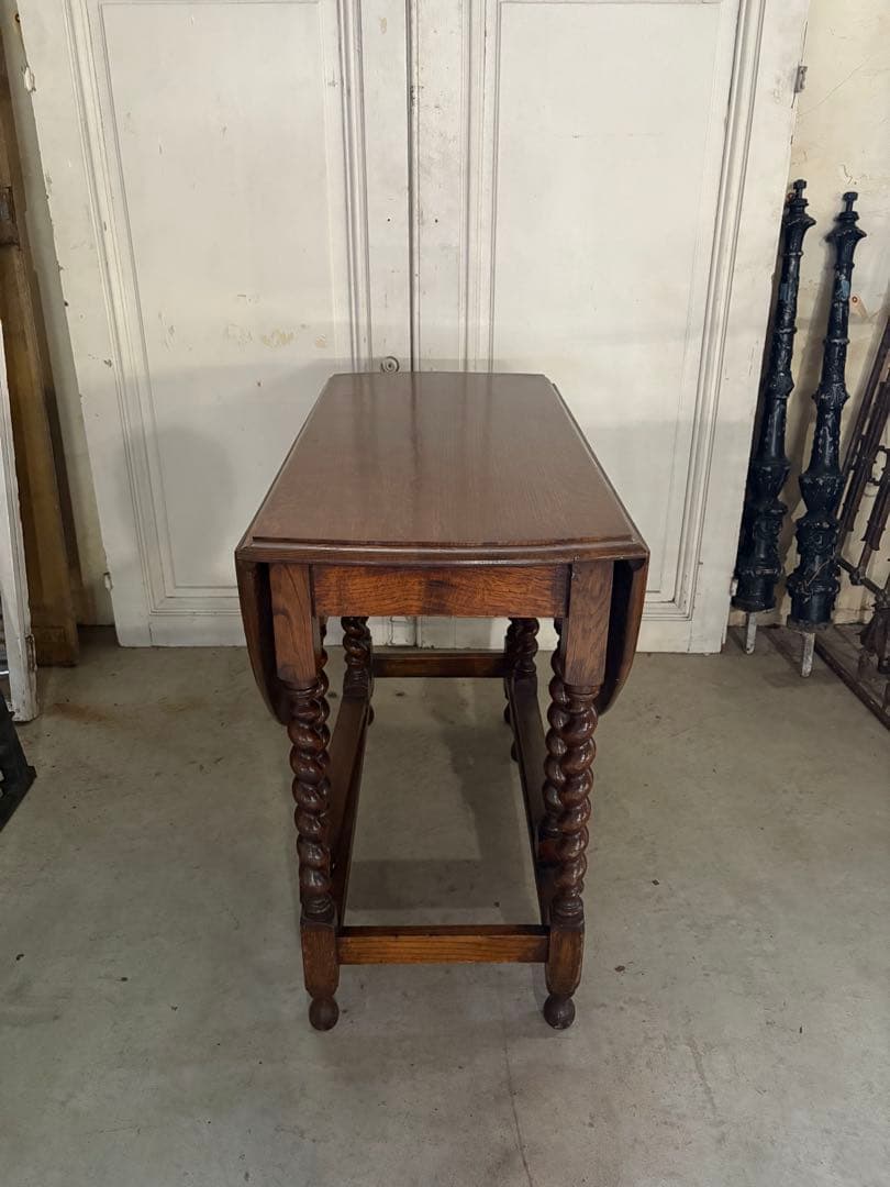 オーク　バタフライテーブル/ゲートレッグテーブル