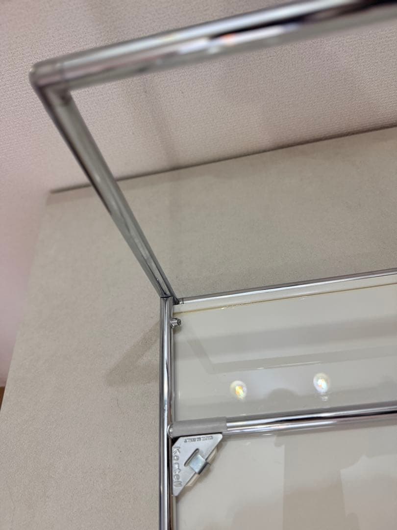 カルテル TRAYS80 ローテーブル W80 D40 ホワイト