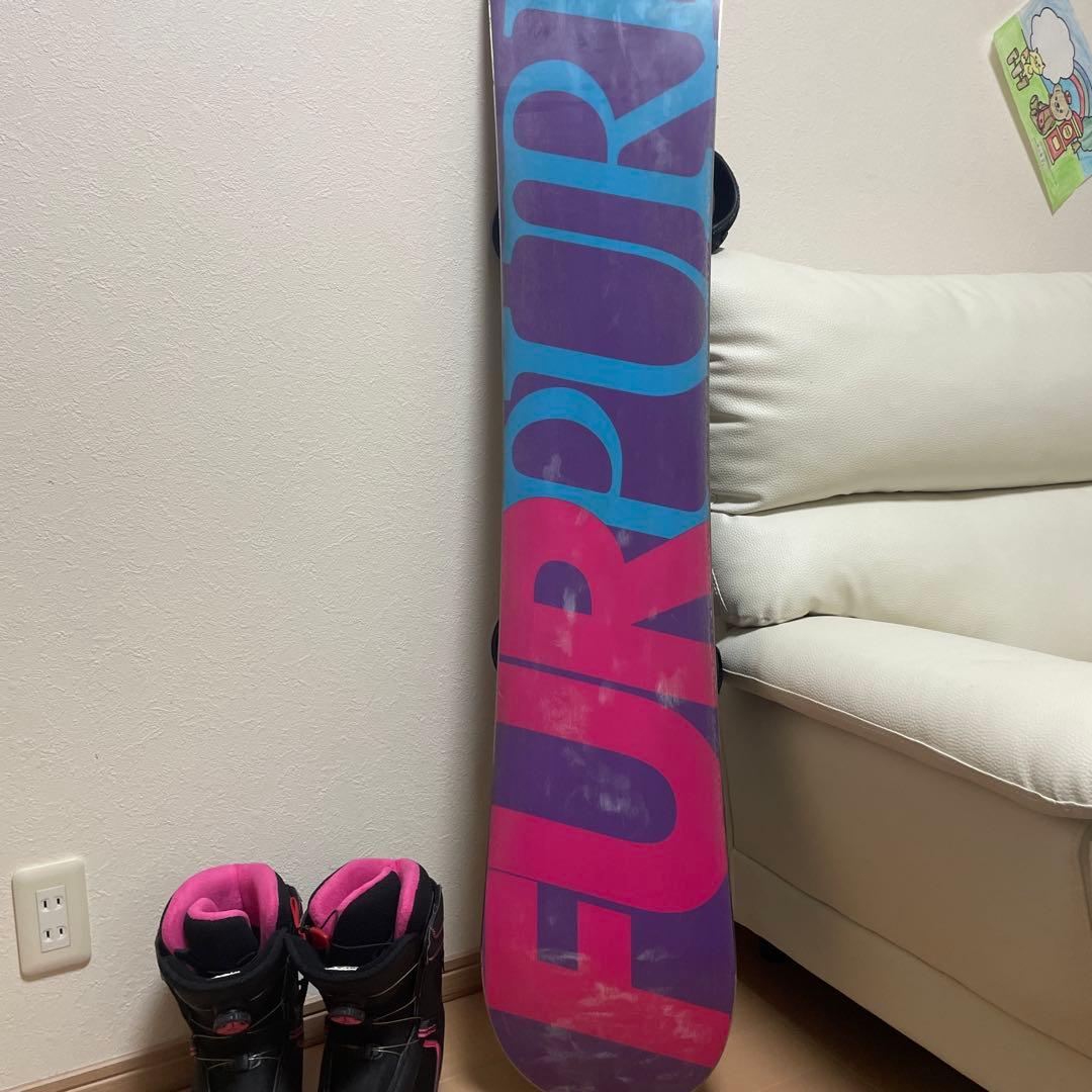 美品　スノーボード　フルセット　144センチ　ビンディンはHEAD