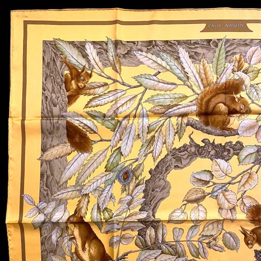 エルメス シルクスカーフ カレ90 くるみ割り CASSE NOISETTE