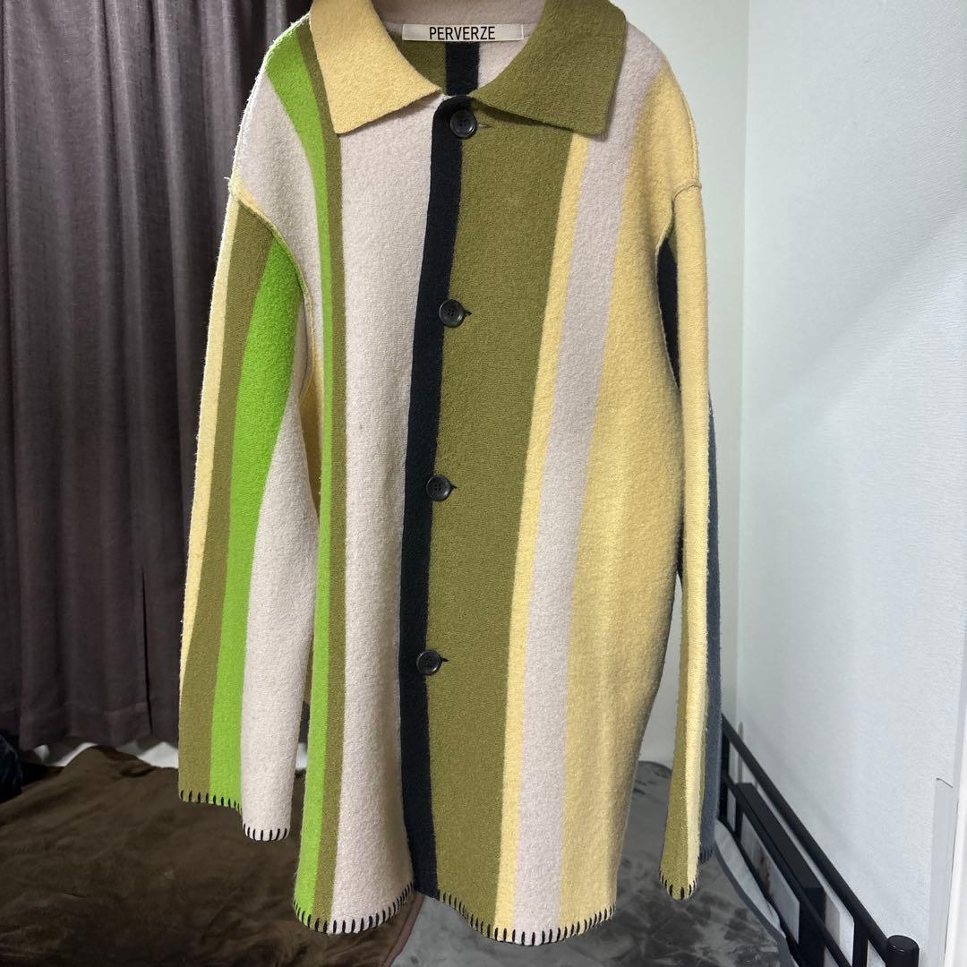 PERVERZE パーバーズ　ブランケットコート