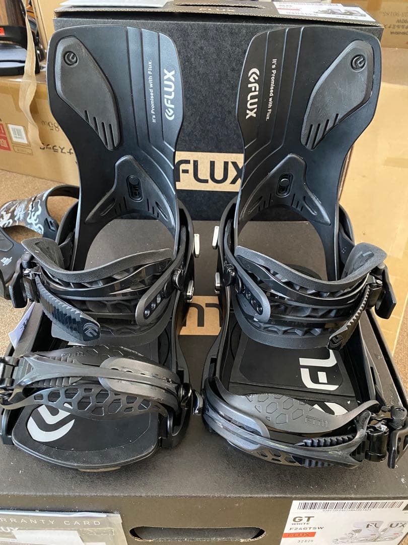 FLUX XF スノーボードビンディング Sサイズ ブラック
