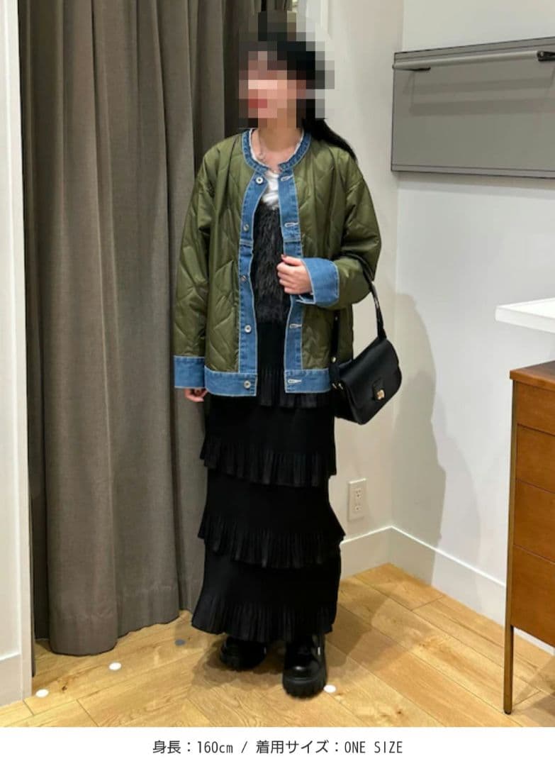 GENEHEAVENS DENIM QUILTING JACKET キルティング