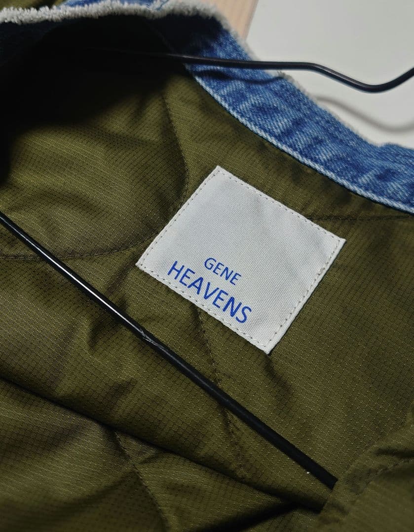 GENEHEAVENS DENIM QUILTING JACKET キルティング
