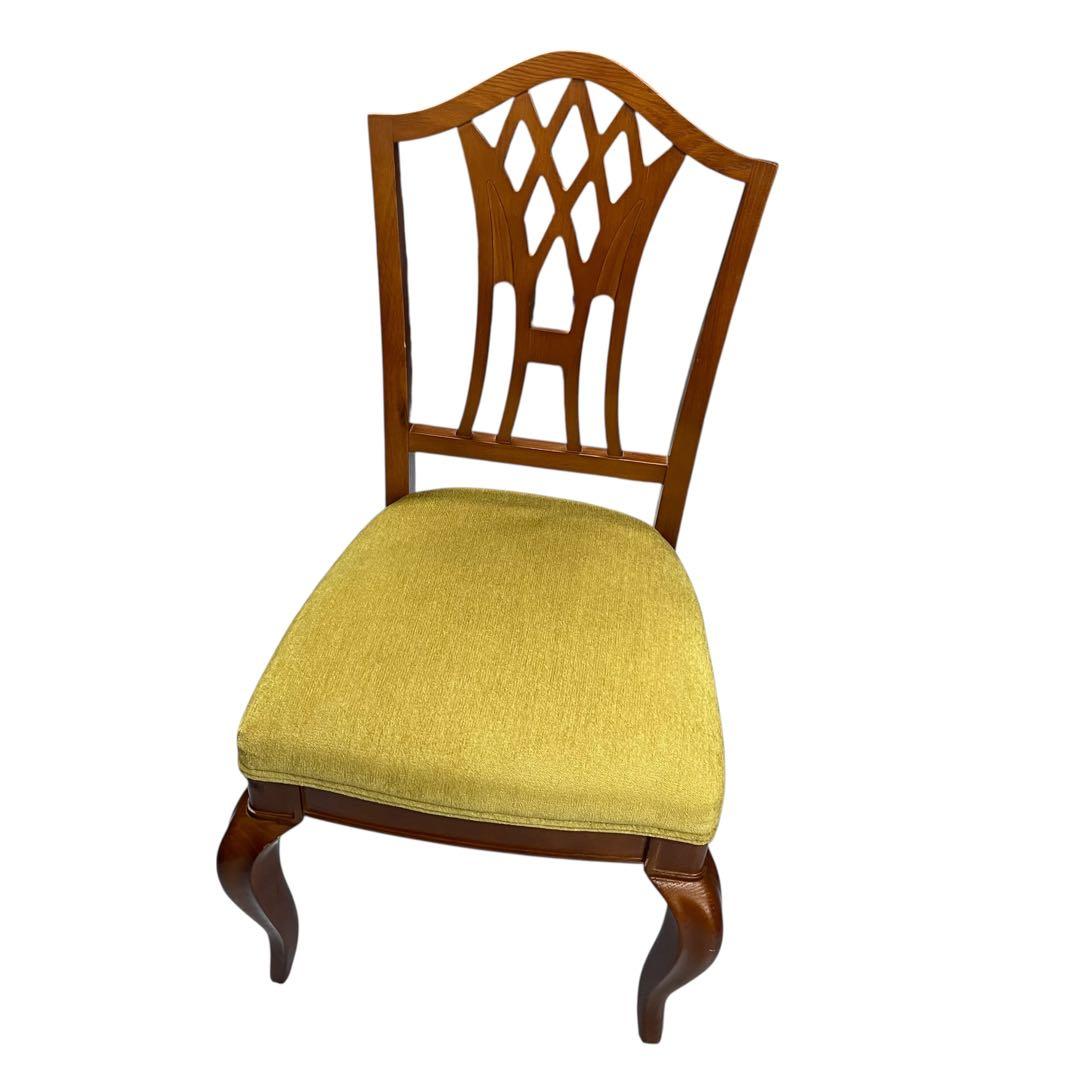 英国製 猫脚　チェア　マホガニー ダイニングチェア ヴィンテージ　ブラウン