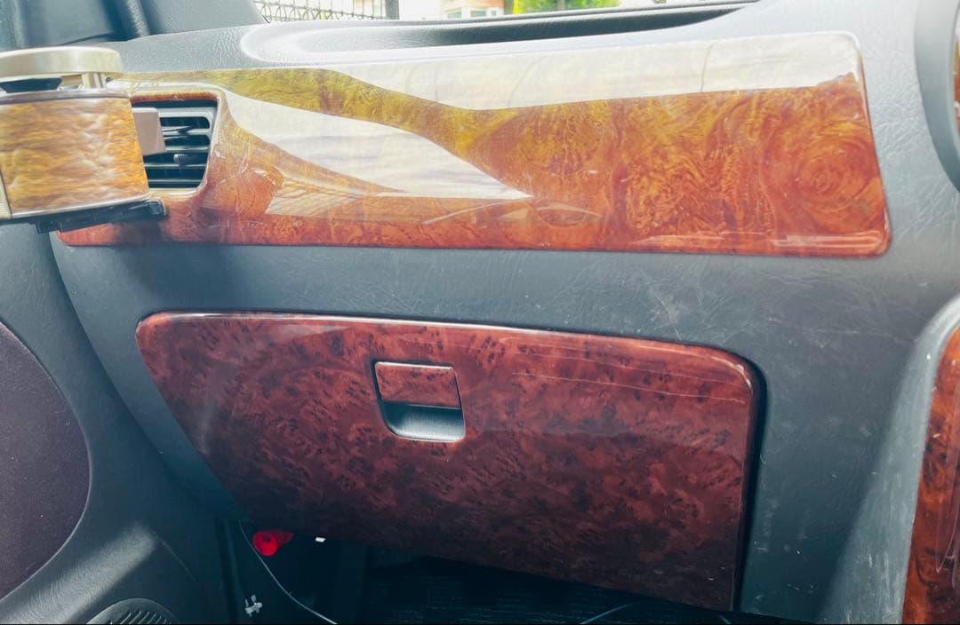 【 ダイハツ ミラジーノ L700S 】アッパーウッドパネル 木目