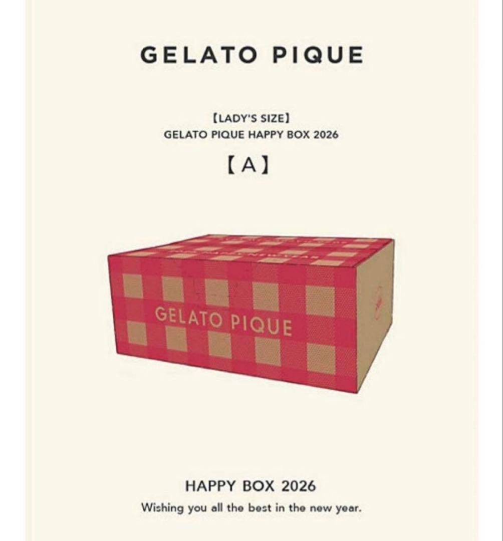 GELATO PIQUE HAPPY BOX 2026 A 福袋　新品未開封