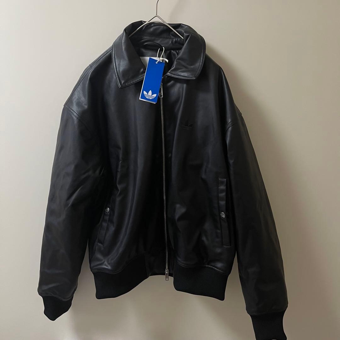 新品Ｓ】アディダスプレミアム エッセンシャルズ プレザー ボンバージャケット