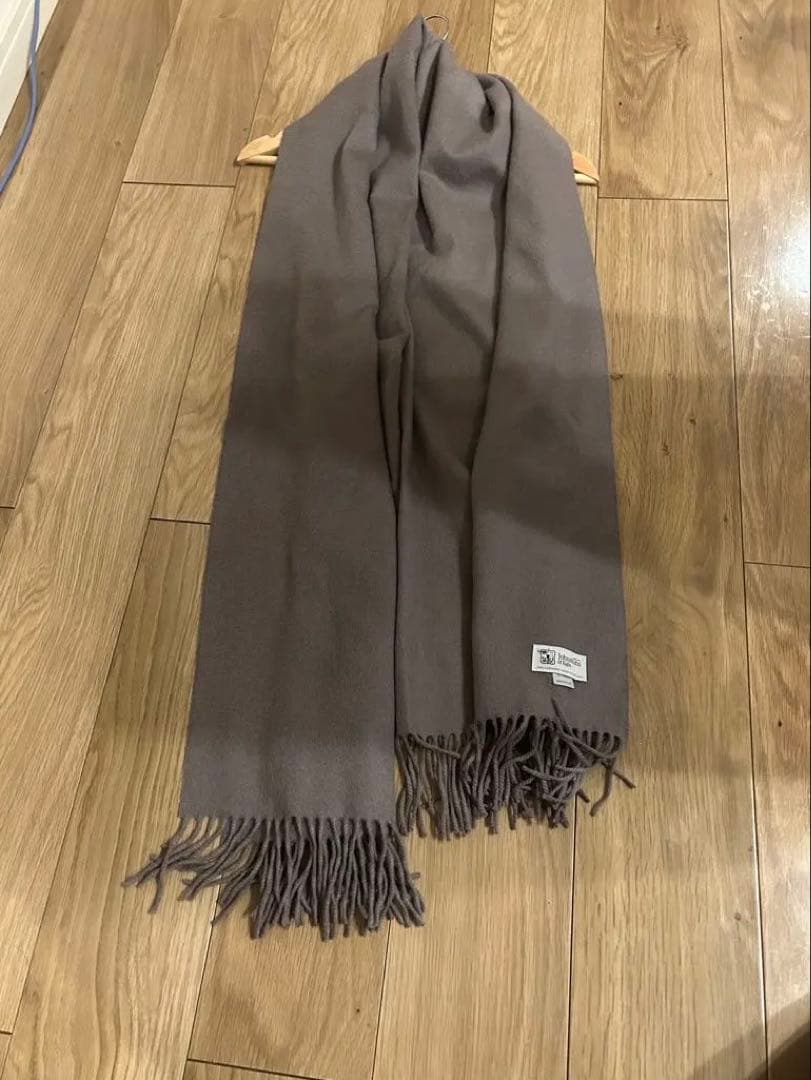 Johnstons of Elgin カシミヤ ストール ベージュ