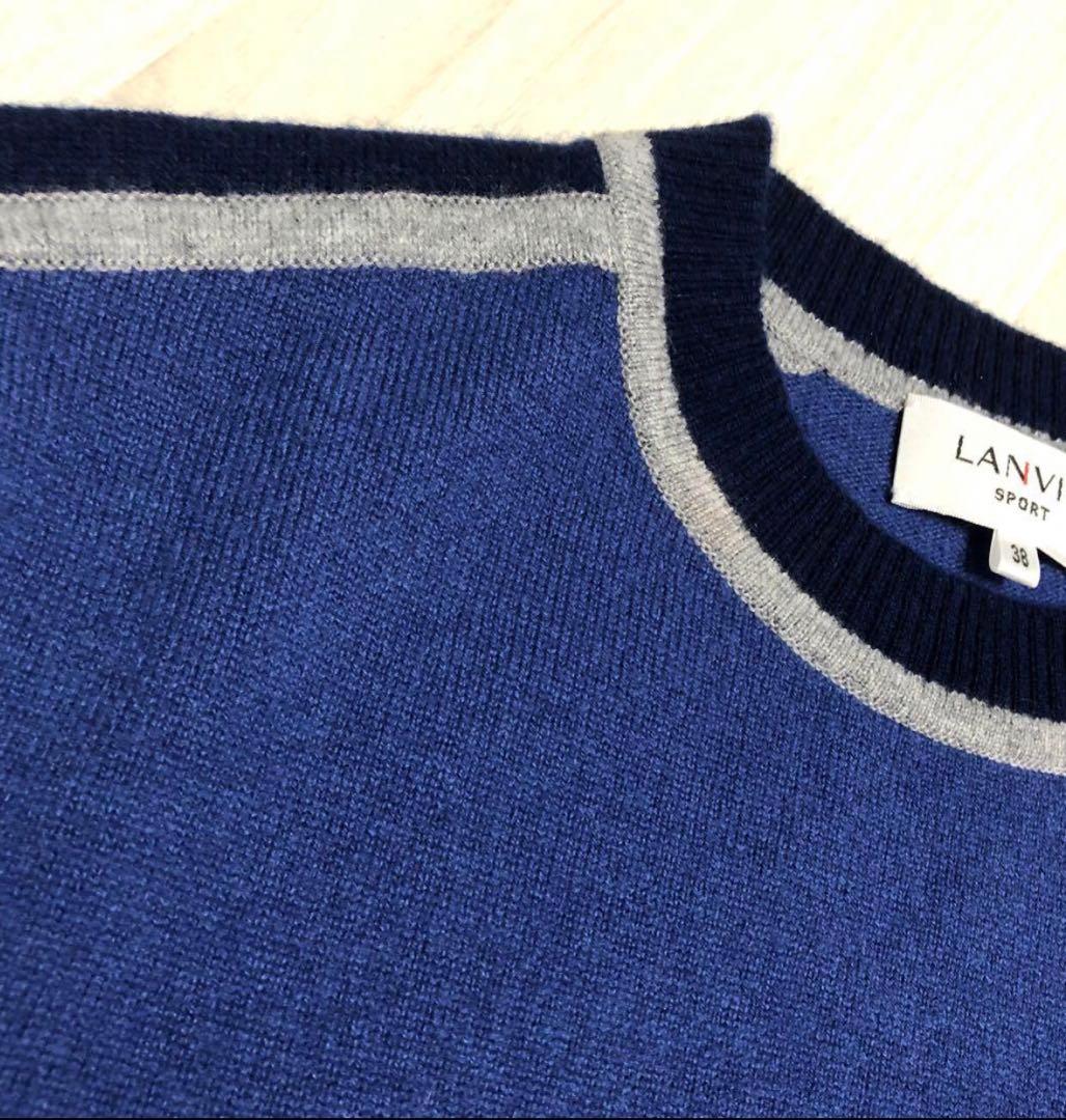 ランバン　スポーツゴルフ　38 カシミヤ混　セーター　レディース