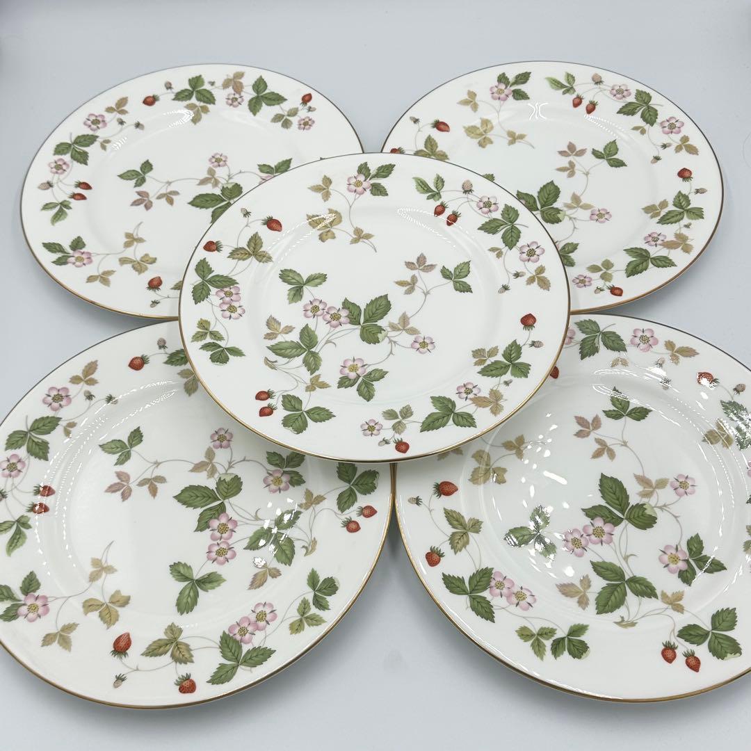  ウェッジウッド ワイルドストロベリー プレート 23cm