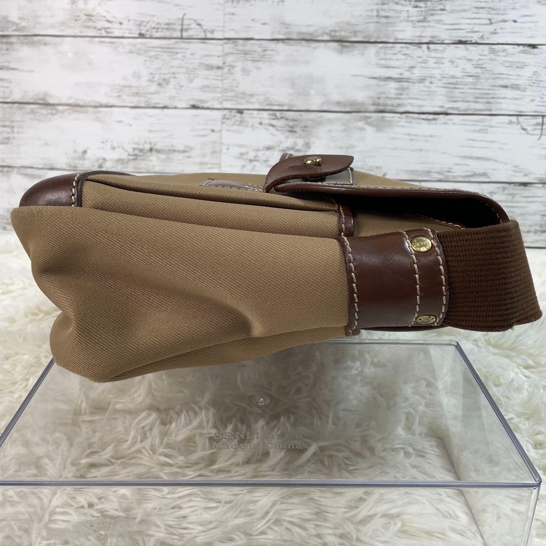 ハンティングワールド メッセンジャーバッグ カーキ