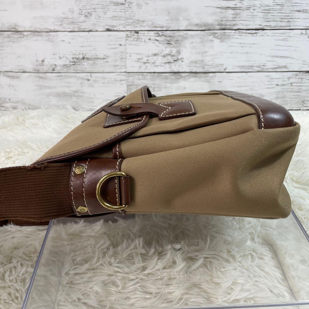 ハンティングワールド メッセンジャーバッグ カーキ