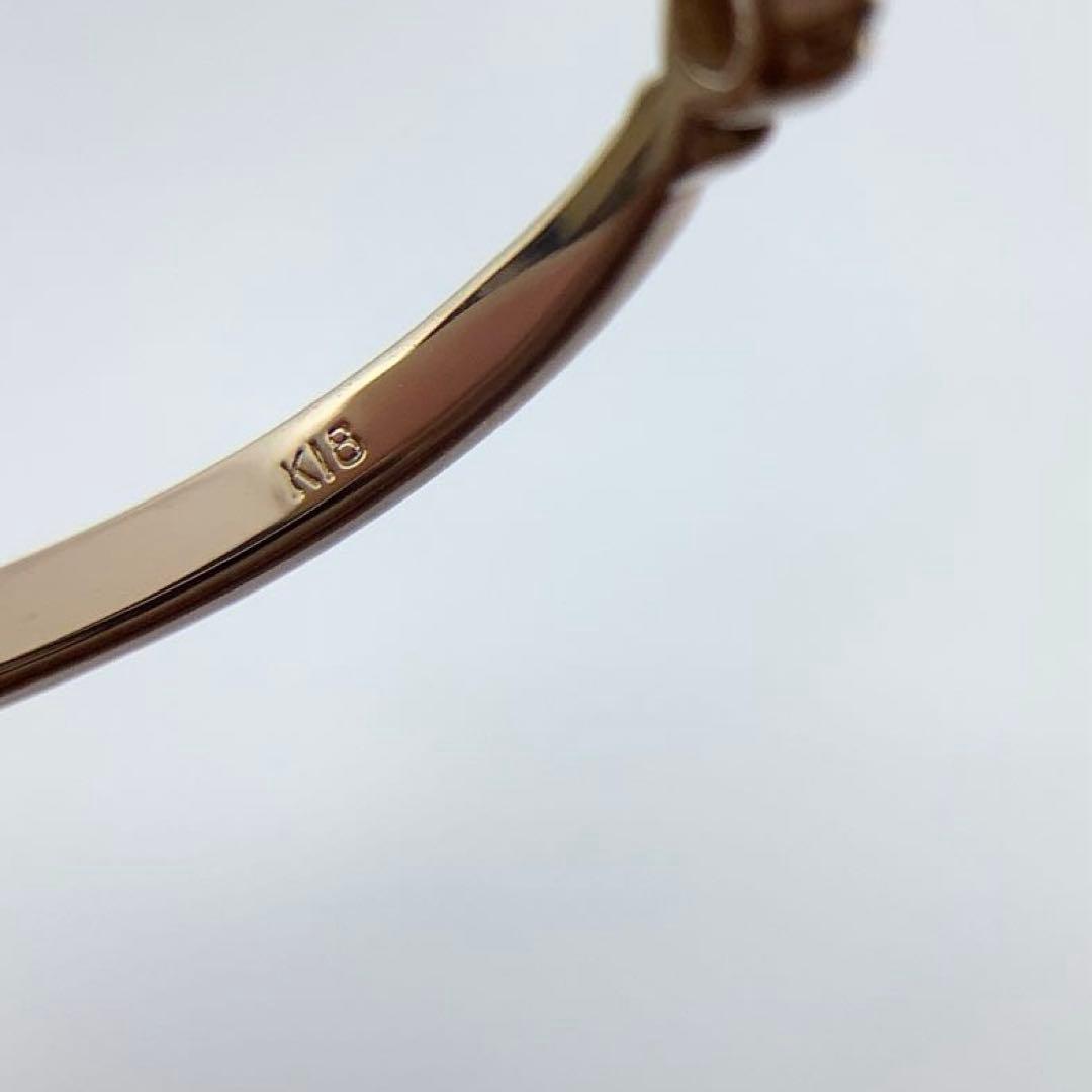 ヴァンドームアオヤマ　K18ピンクゴールド　ダイヤモンド　リング　ミル