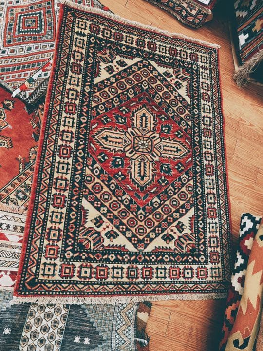 草木染め ペルシャ絨毯