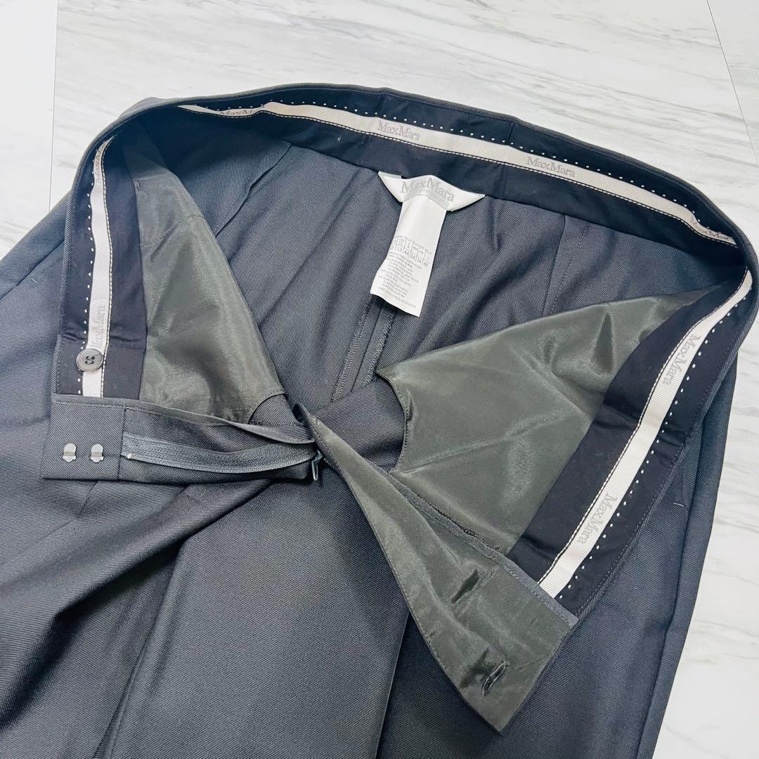 美品 LLサイズ マックスマーラ 白タグ パンツスーツ セットアップ