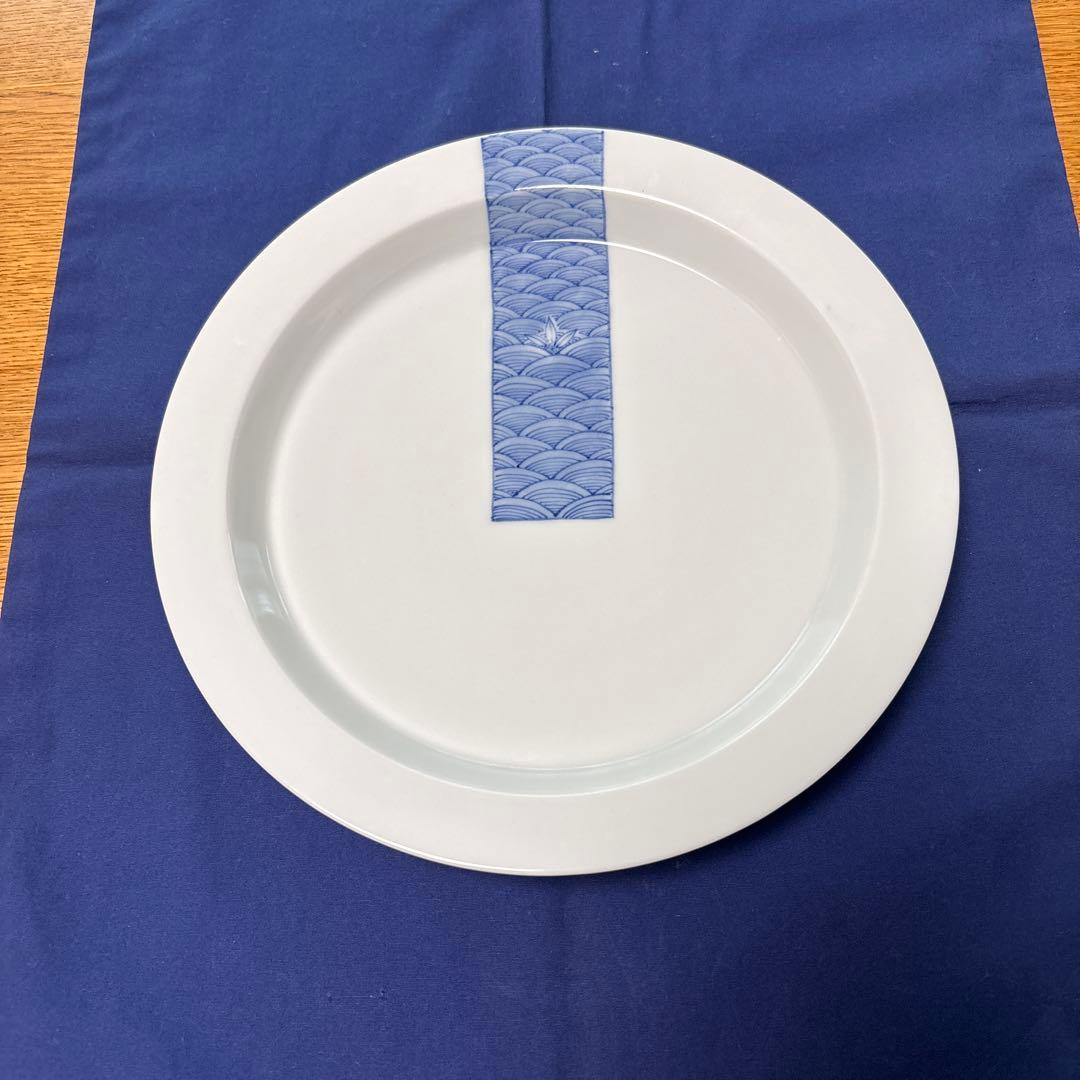 九谷焼　山本長左 盛皿